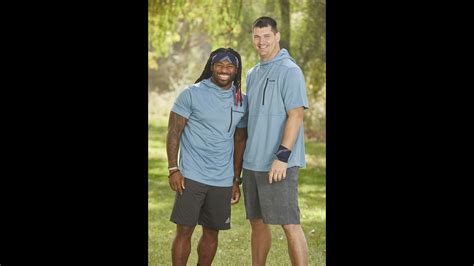 football player on amazing race